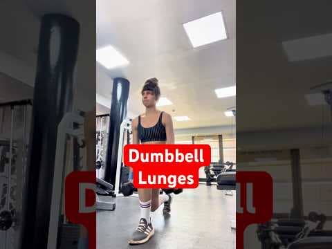 Dumbbell Lunges